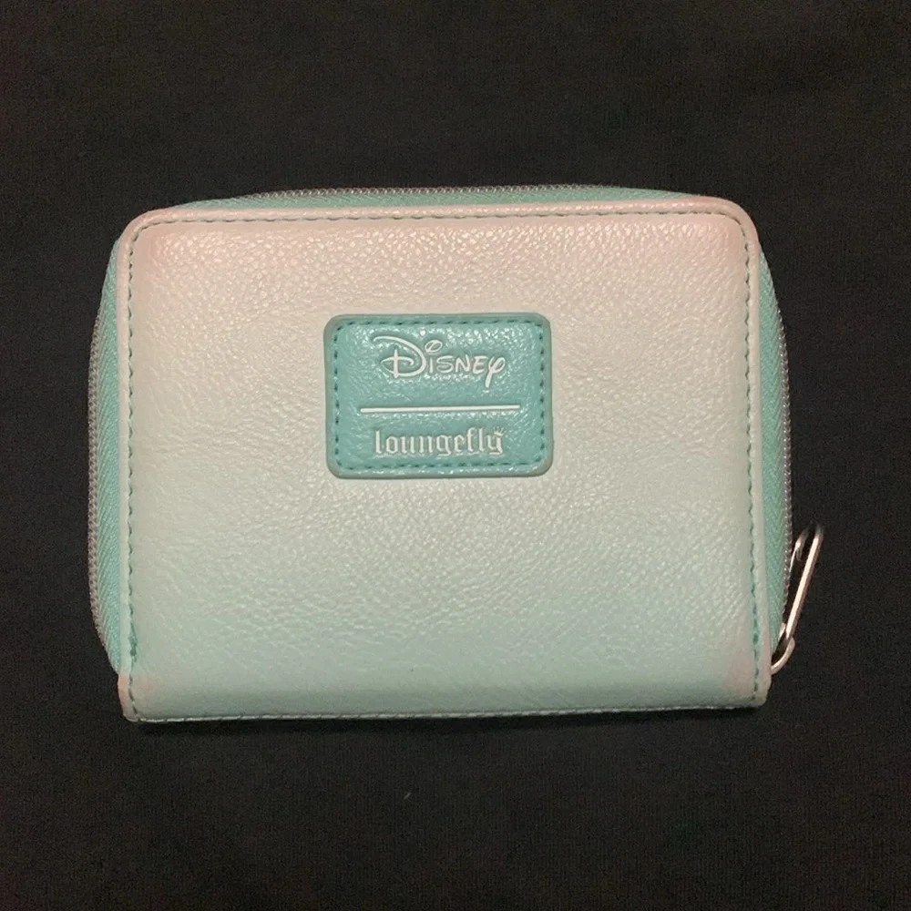 Disney x Loungefly Stitch Pastel Small Zip Around Wallet Card Case